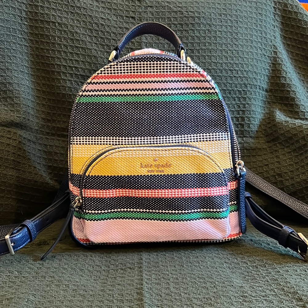 Genuine Kate Spade backpack, in excellent condition. Only used for on season.